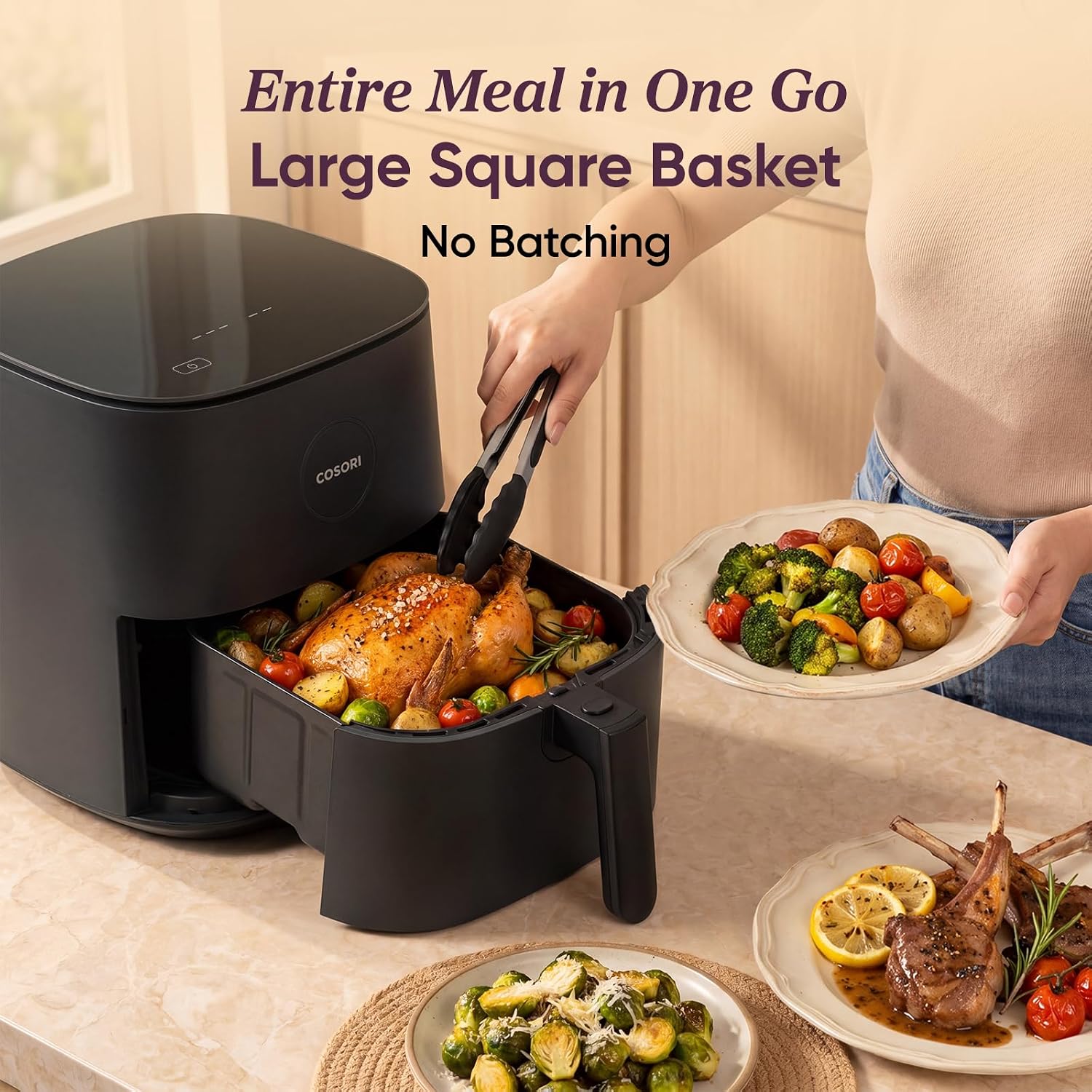 Detalle 2 de COSORI Air Fryer Pro 9-in-1, 5QT