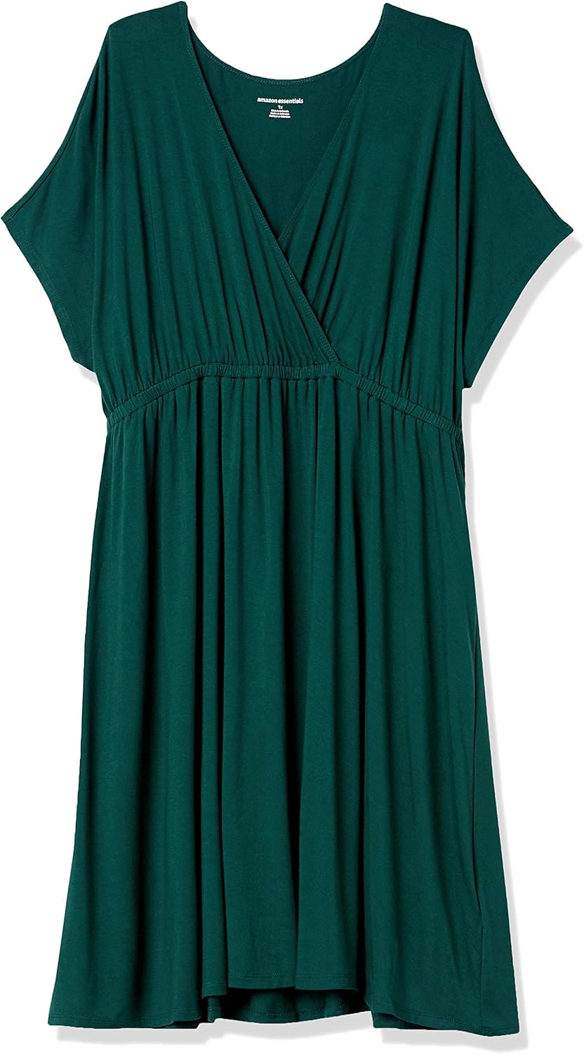 Thumbnail 4 de Amazon Essentials Damen Surplice-Kleid (in Übergröße) – Viskose-Mischung mit LENZING ECOVERO