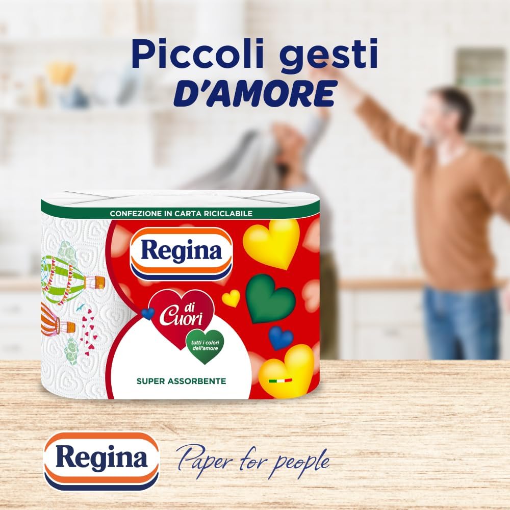 Thumbnail 2 de Regina di Cuori Carta Cucina 30 Rotoli