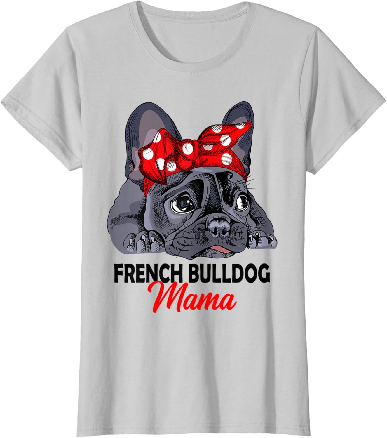 Detalle 2 de Maglietta Bulldog Francese Mama Frenchie