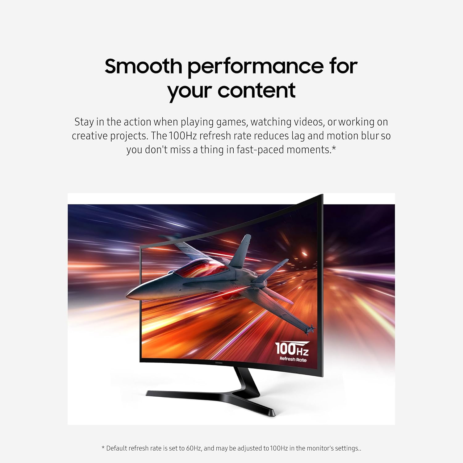 Detalle de Samsung LS27D366GANXZA 27" curved monitor