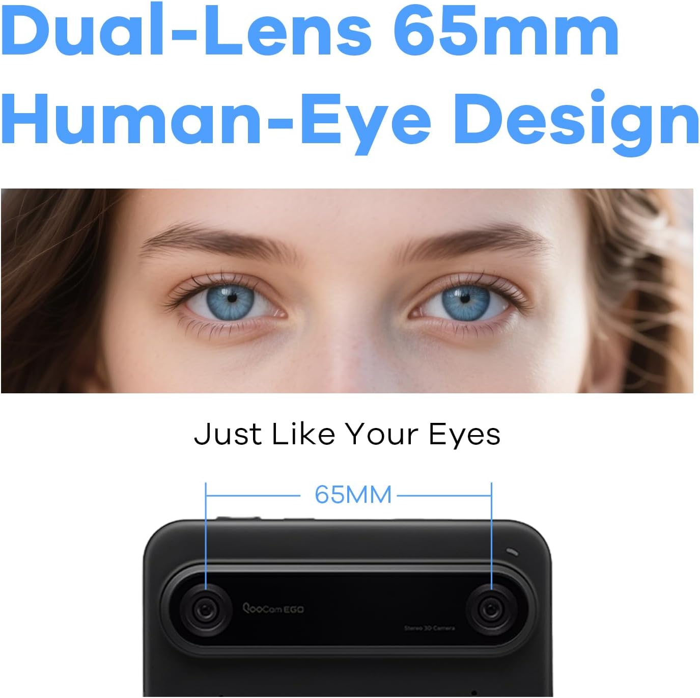 Detalle 2 de Kandao QooCam EGO Viewer-Integrated 3D VR Camera