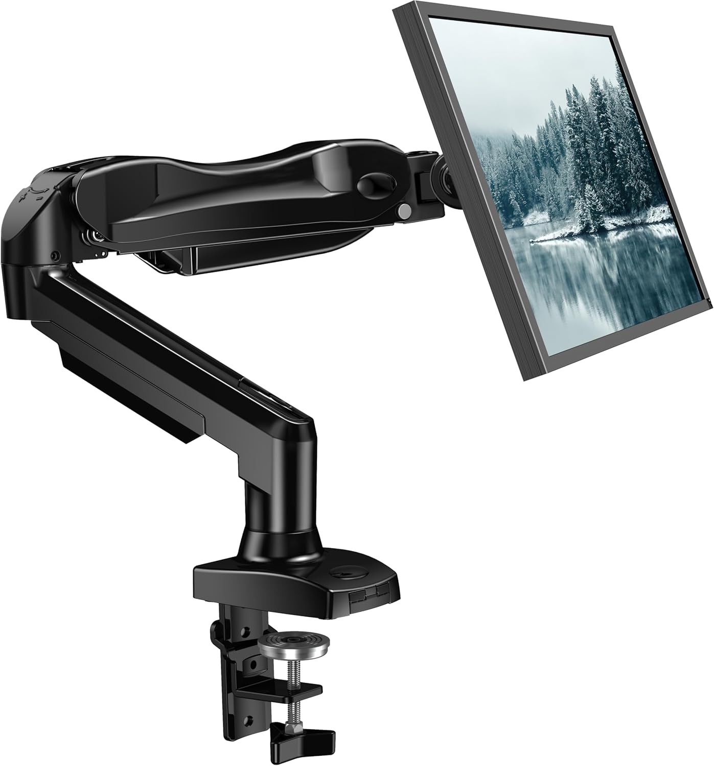 Detalle de HUANUO Single Monitor Arm Desk Mount for 13 to 32 inch Screens