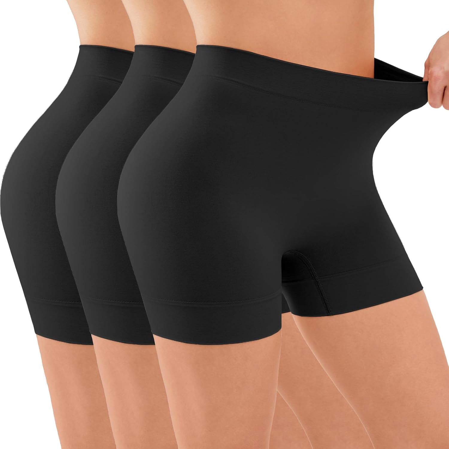 Detalle 2 de YADIFEN Womens Anti Chafing Shorts Seamless Boyshorts – Ultra Soft Anti-Exposure Under-Skirt Safety Shorts