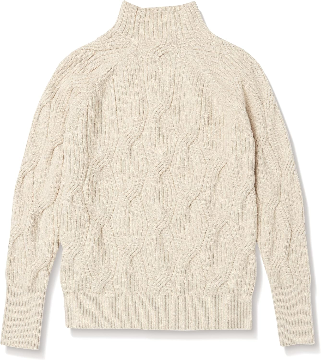 Thumbnail 4 de Amazon Essentials Women's Soft Touch Cable Knit Funnel Neck Jumper