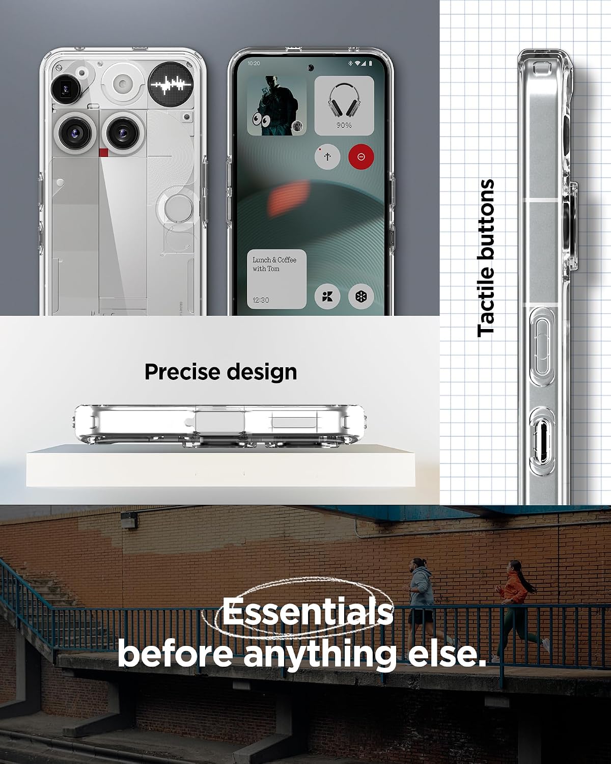 Thumbnail 6 de Spigen Cover Ultra Hybrid compatibile con Nothing Phone (3) – Trasparente