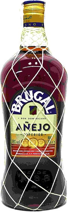 Detalle de Brugal Añejo Ron Dominicano Envejecido en Barrica 1.75L 🥃