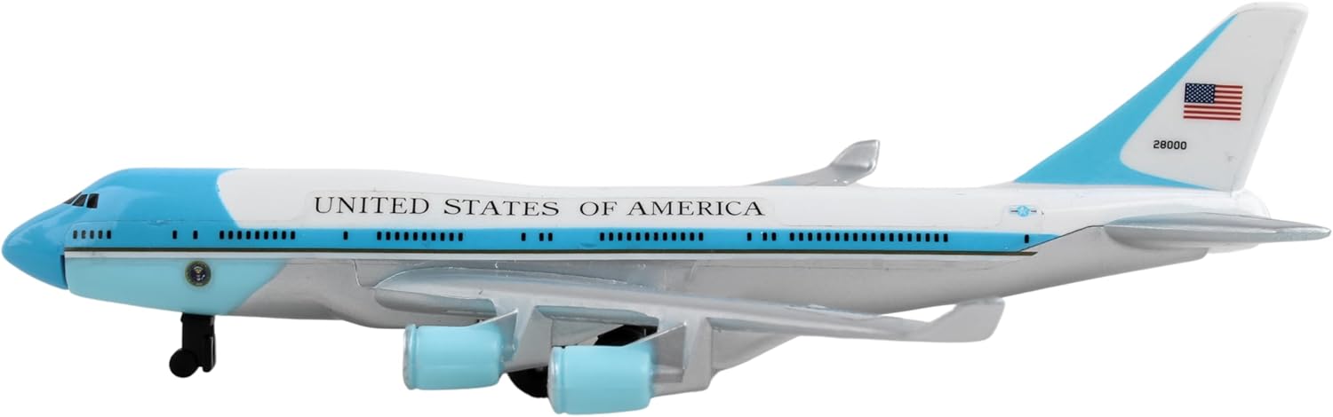 Detalle de Herpa Toys Single Airplane Air Force One – aeromodello giocattolo in plastica, scala ridotta