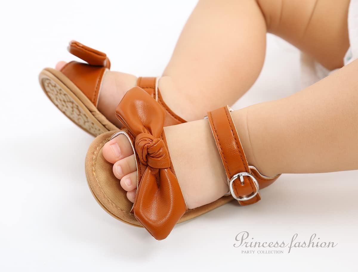 Detalle de RVROVIC Baby Sandals: Premium Soft Anti-Slip Summer Shoes for Infants and Toddlers