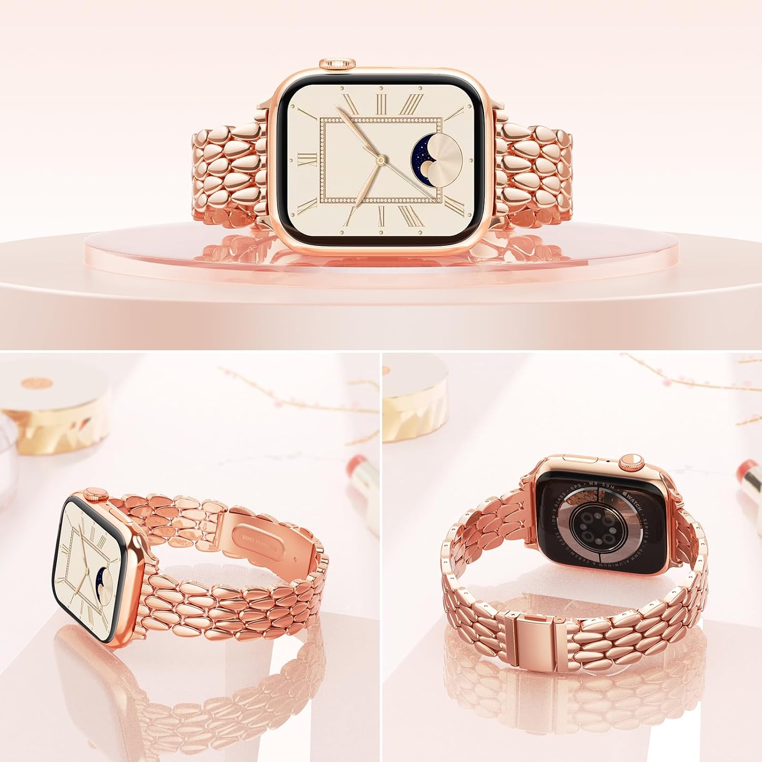 Detalle 2 de V.R.HOPE Slim Metal Watch Strap 114mm