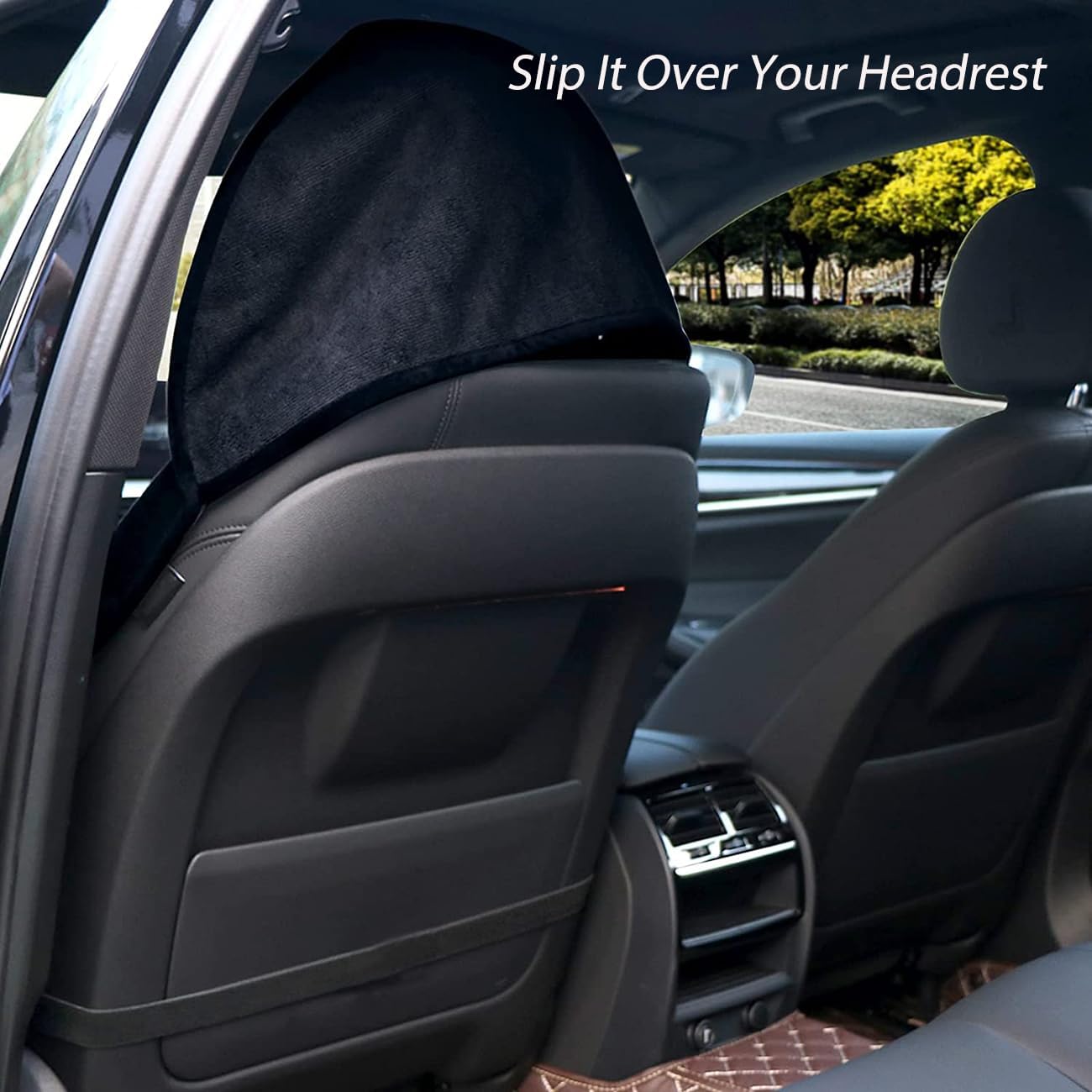 Thumbnail 2 de DECKALY Waterproof Car Seat Cover (Black) for Post-Workout Sweating, Universal Fit