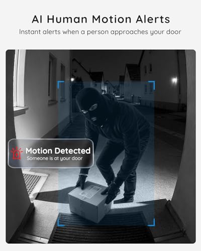 Thumbnail 4 de BOIFUN 2K Video Doorbell Camera Wireless: 2K 3MP, No Monthly Fee, 166° View