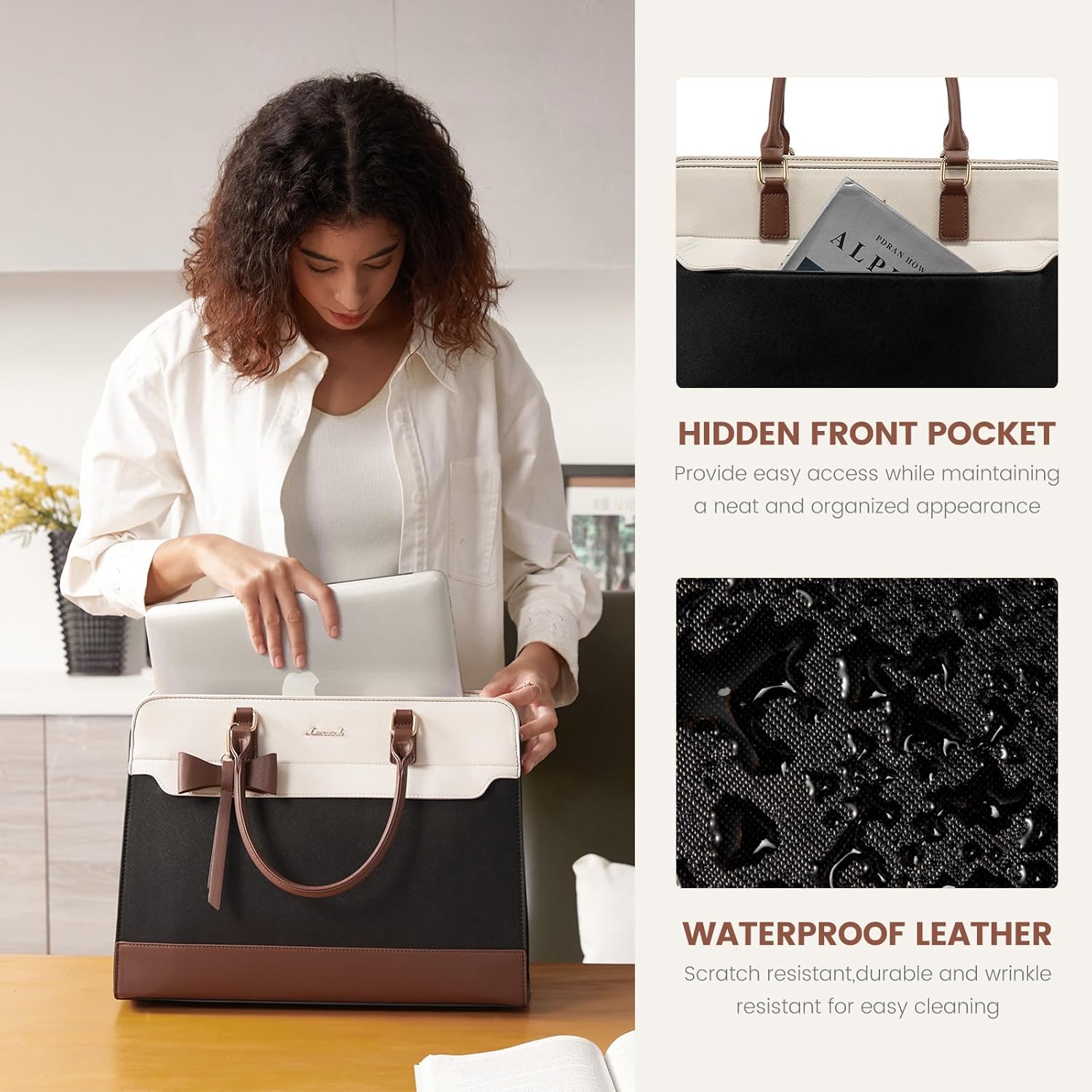 Thumbnail 6 de LOVEVOOK 15.6 Inch Laptop Tote Bag