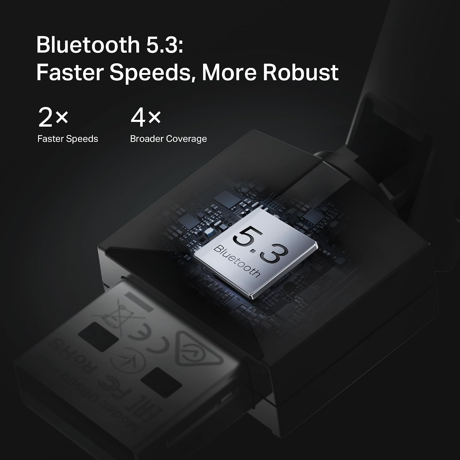 Detalle 2 de TP-Link UB500 Plus Bluetooth 5.3 USB Adapter