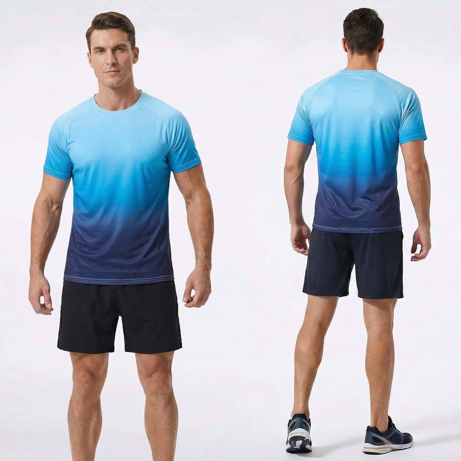 Thumbnail 1 de Cimic 3er Pack Rashguard UV Shirt Herren – UPF 50+, schnelltrocknend und atmungsaktiv