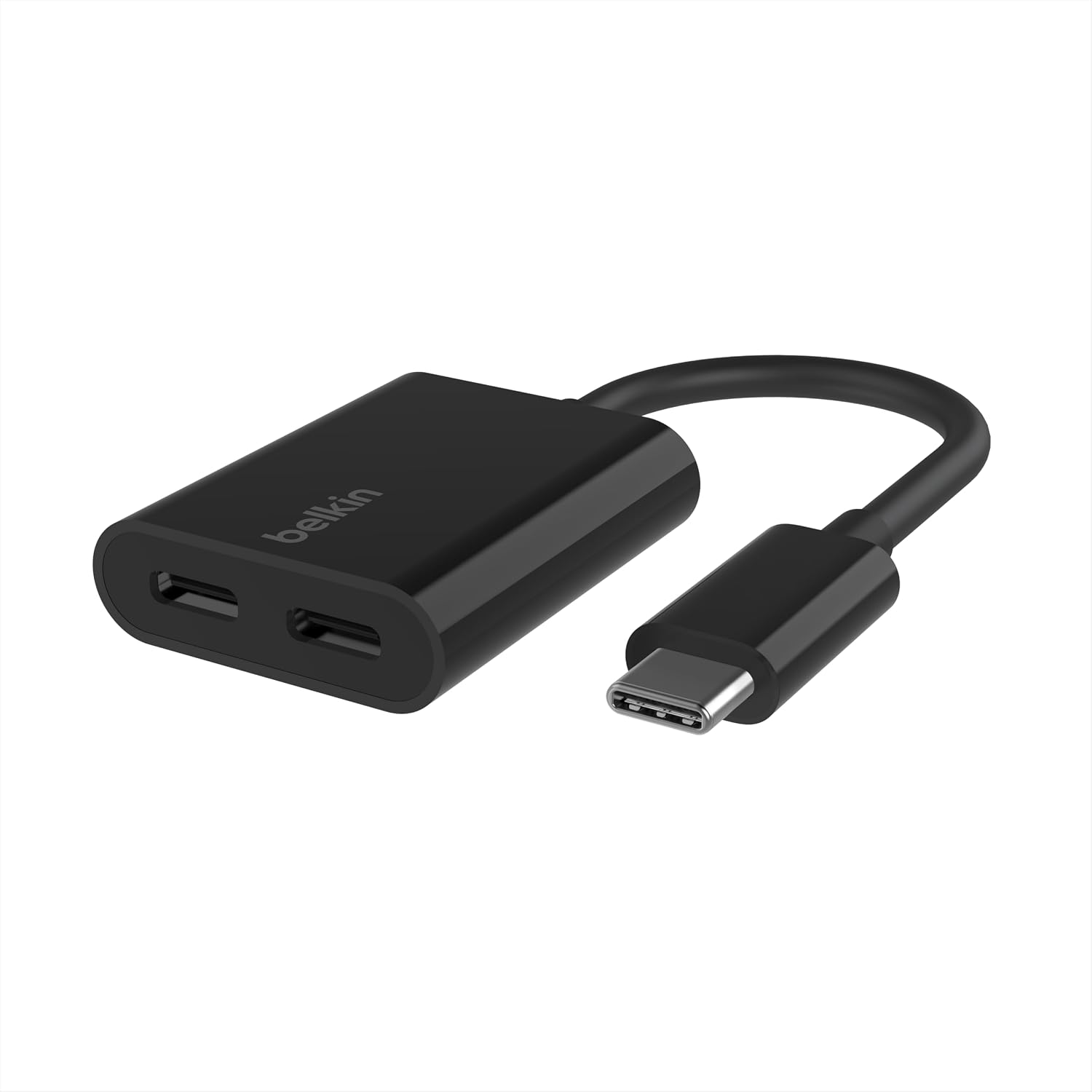 Detalle de Belkin F7U081btBLK USB-Cオーディオ・充電アダプター 2ポート・最大60W対応