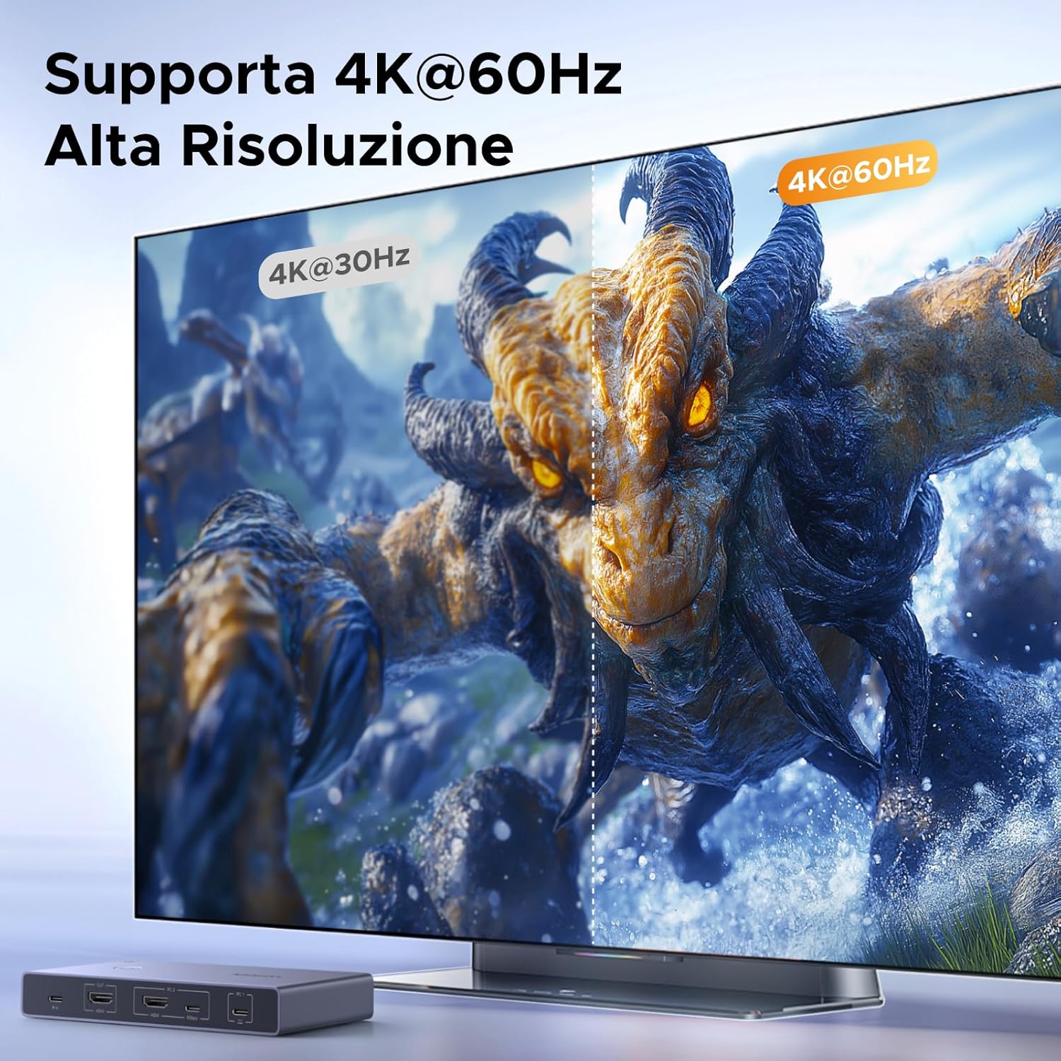 Thumbnail 4 de UGREEN Switch KVM USB-C HDMI 4K@60Hz