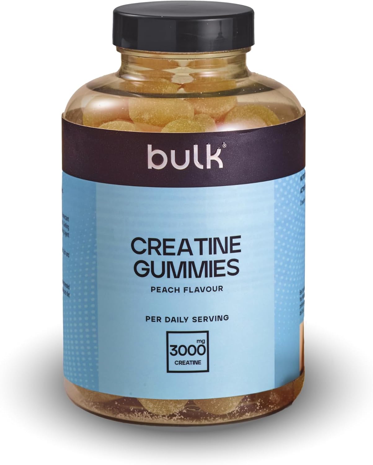 Detalle de Bulk Caramelle gommose con Creatina 1 g, Pesca – 60 pezzi