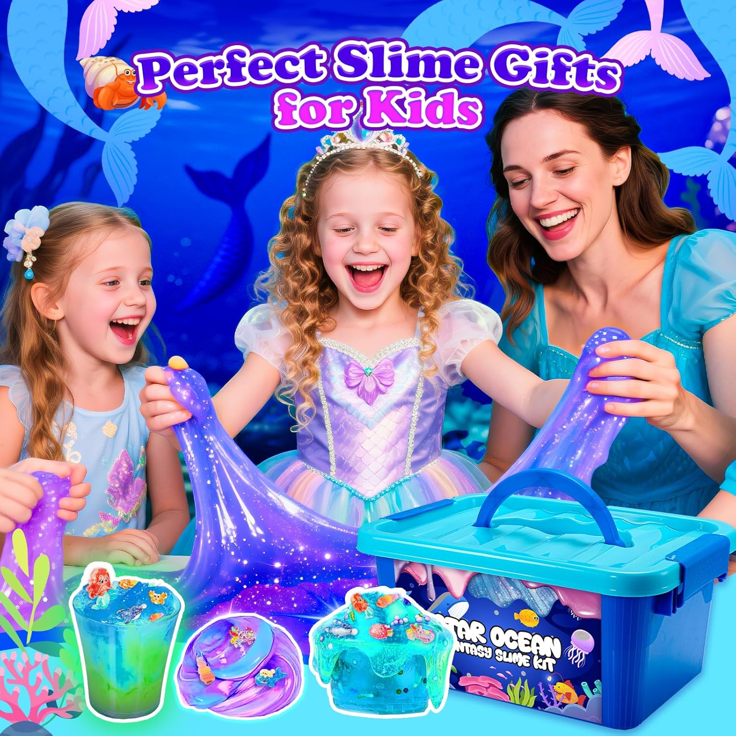 Thumbnail 6 de iKidiki Galaxy Slime Kit