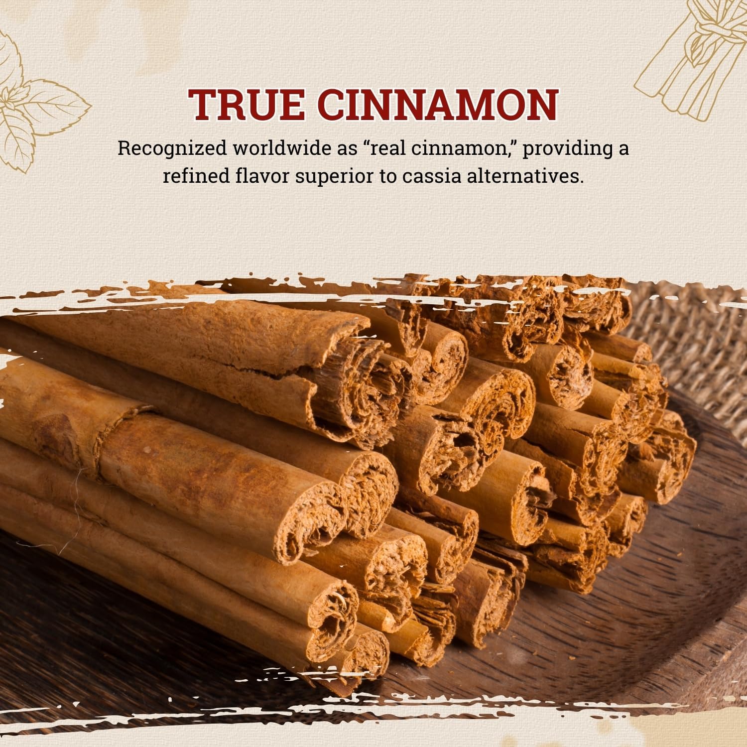 Thumbnail 5 de 52USA Organic Ceylon Cinnamon Powder, 8 oz, Low Coumarin, USDA & Kosher Certified
