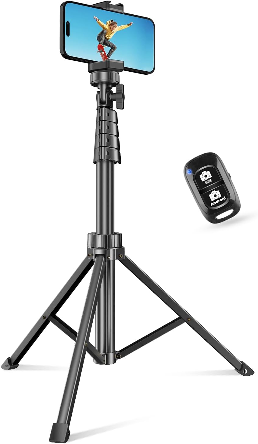 SENSYNE 62-inch Phone Tripod