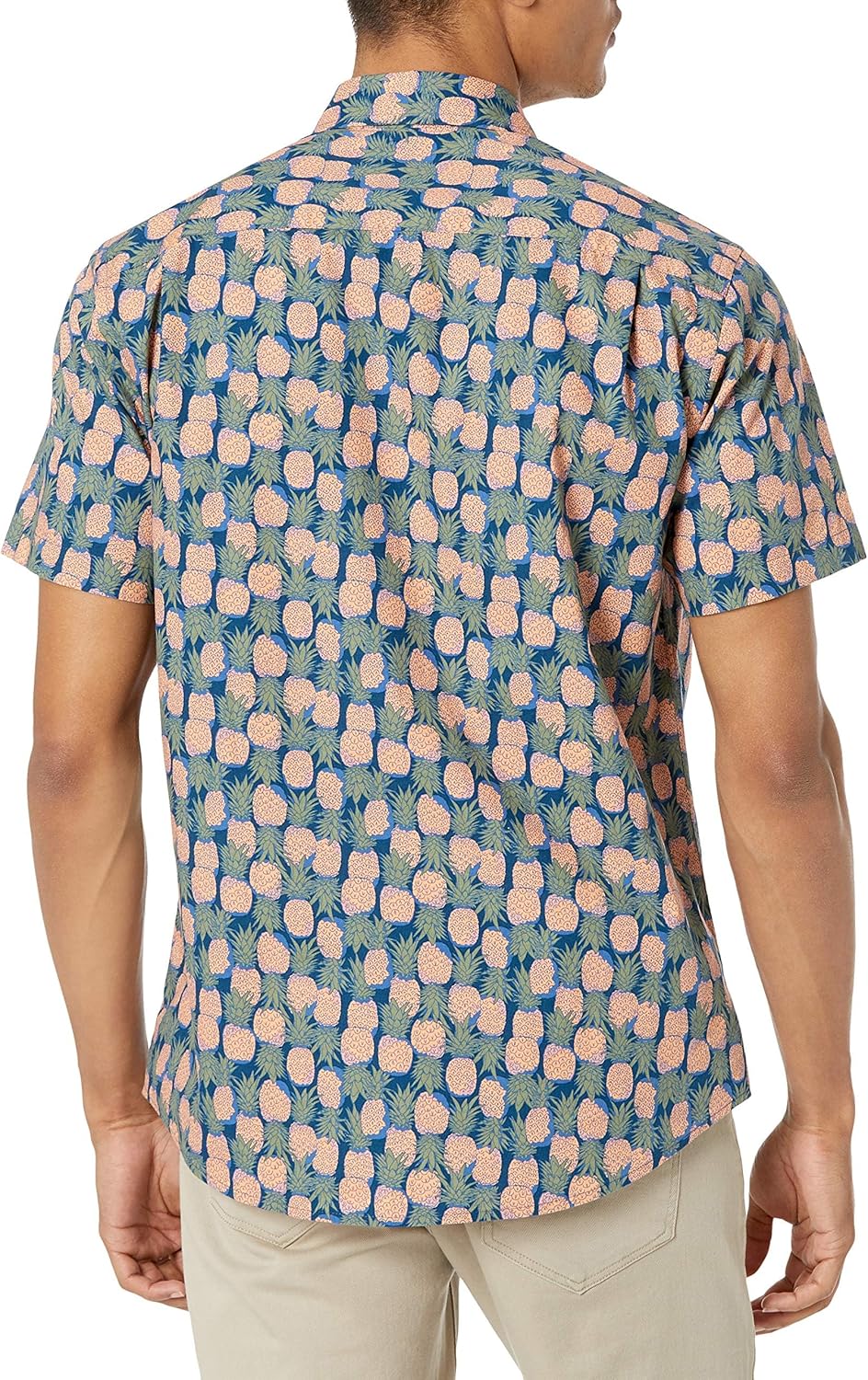 Thumbnail 1 de Amazon Essentials Men’s Regular-Fit Short-Sleeve Print Shirt