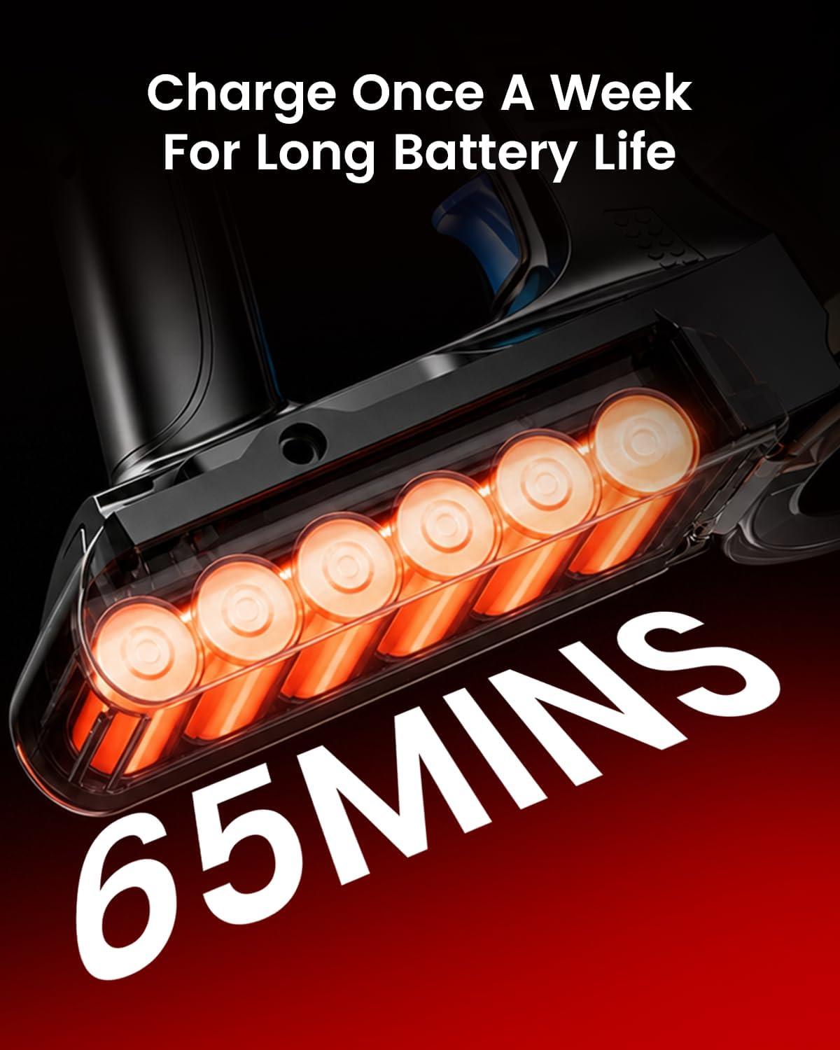 Thumbnail 3 de NADALY Cordless Vacuum Cleaner: 580W, 65-Minute Run Time, Self-Standing Stick Design