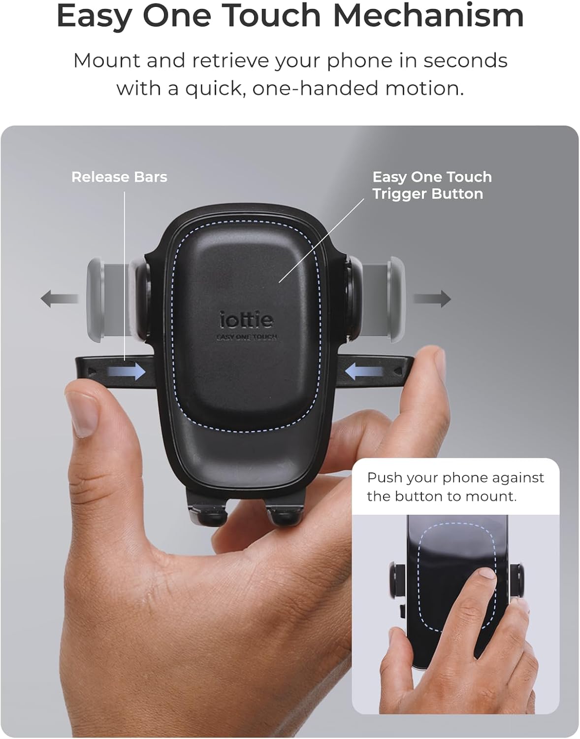Thumbnail 1 de iOttie Easy One Touch Advanced Universal Car Mount