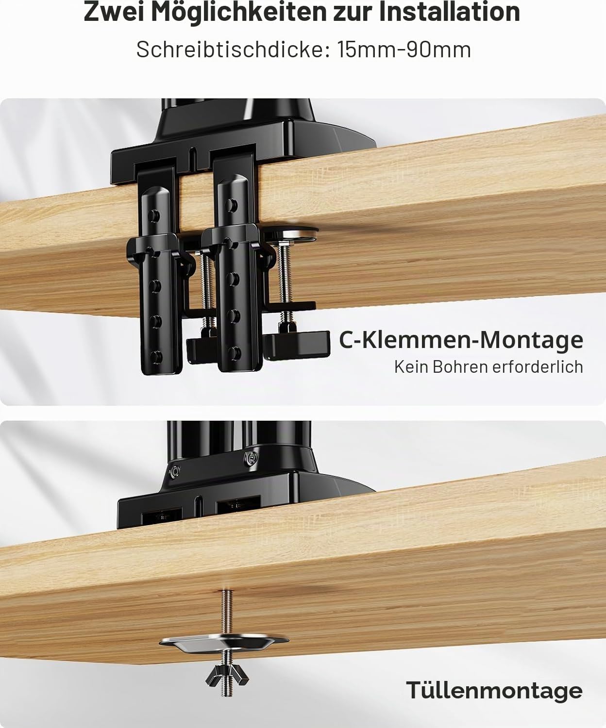 Thumbnail 6 de HUANUO Monitor Halterung 13–32 Zoll 🖥