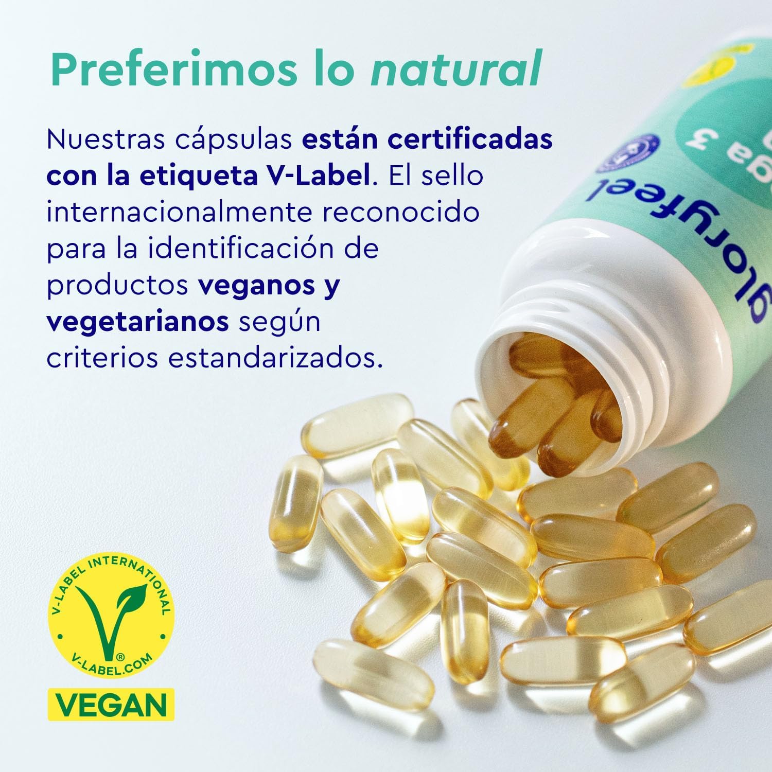 Detalle 2 de life's OMEGA Omega 3 2000mg vegano