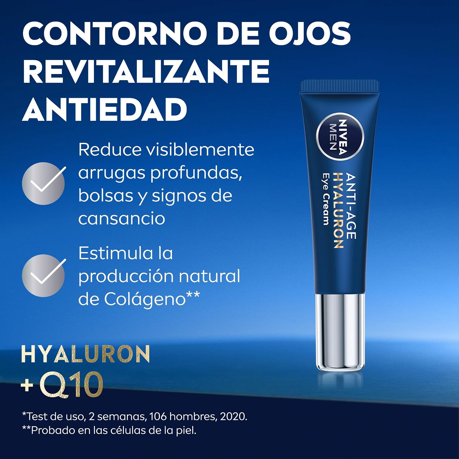 Detalle 2 de NIVEA MEN Hyaluron Contorno Ojos 15 ml