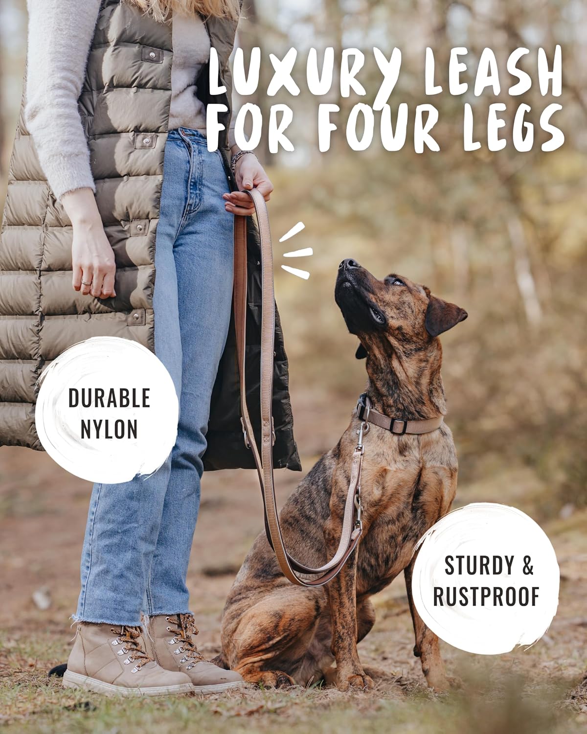 Detalle 2 de Rudelkönig Paola laisse 2,30 m pour chien đ