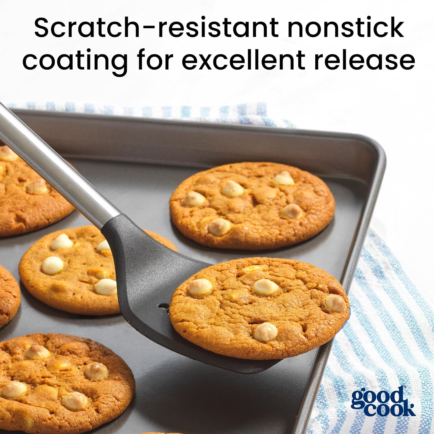 Thumbnail 3 de Good Cook Everyday Nonstick Baking Sheet Set 3-Pack
