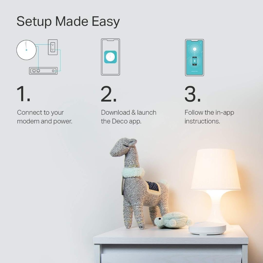 Thumbnail 3 de TP-Link Deco M5 Mesh WiFi 5,500 sq ft