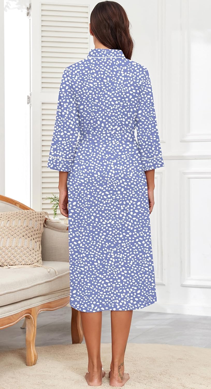 Detalle 2 de PrinStory Women's Bathrobe, XS–4XL
