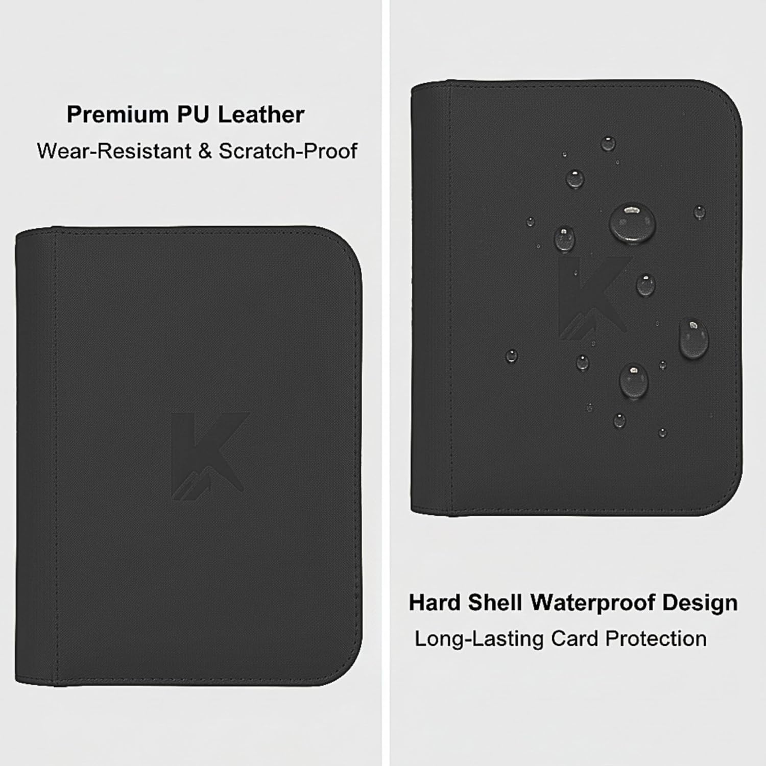 Thumbnail 2 de KUOOKING 336 Card Binder (4-Pocket Zipper Binder) for MTG, TCG & Sports Cards