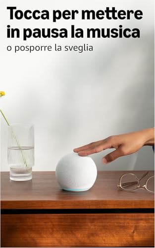 Thumbnail 5 de Echo Dot (Ultimo modello) – Altoparlante intelligente di Amazon, bianco ghiaccio con Alexa+