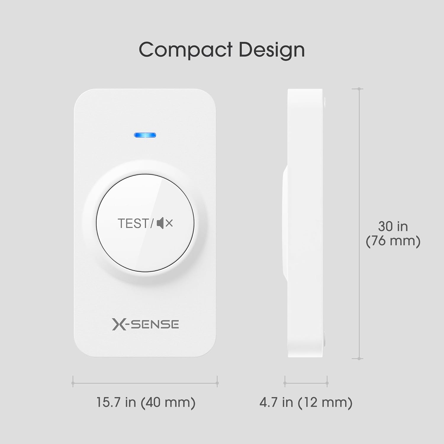 Thumbnail 5 de X-Sense RC01 Pro Remote Controller with Replaceable Battery for Link+ Series Alarms