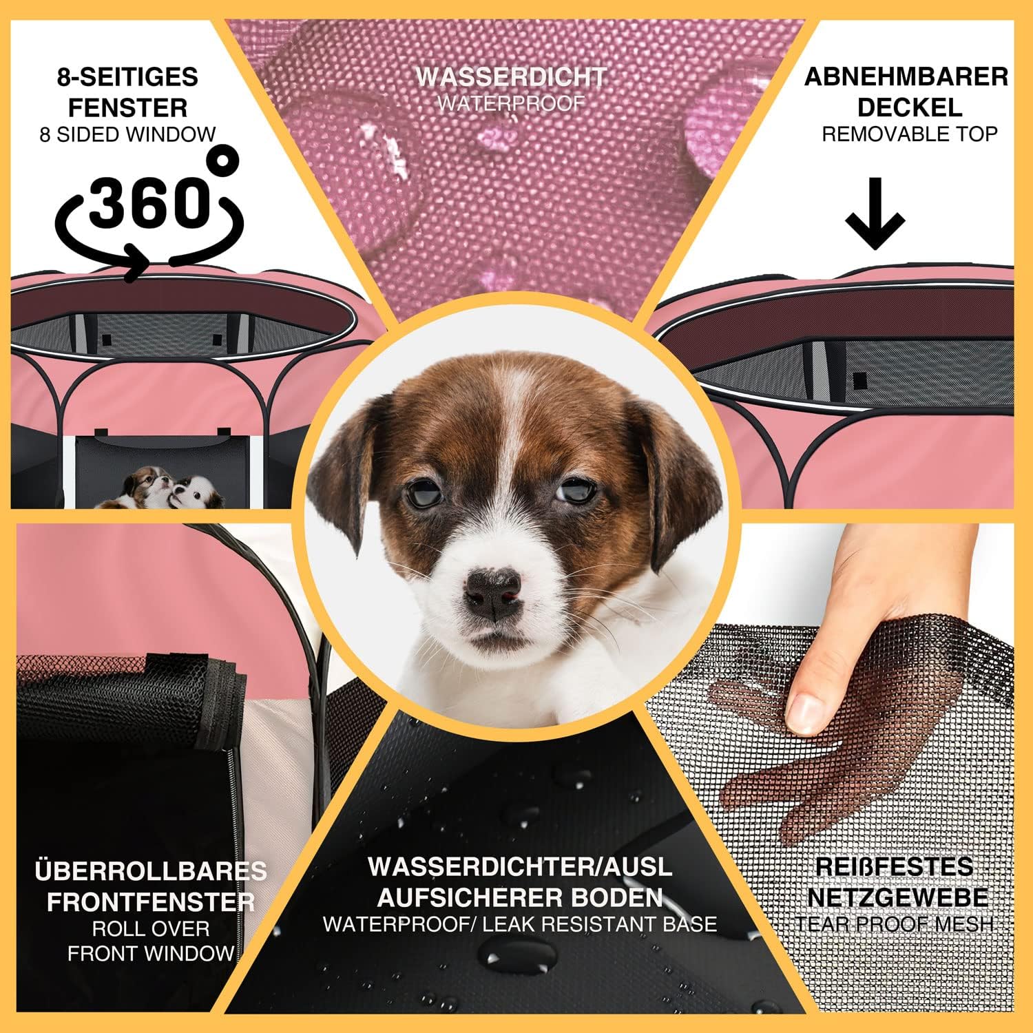 Thumbnail 3 de All Pets United Goods & Gadgets Parc XXL pour chiots, chatons, lapins et petits animaux