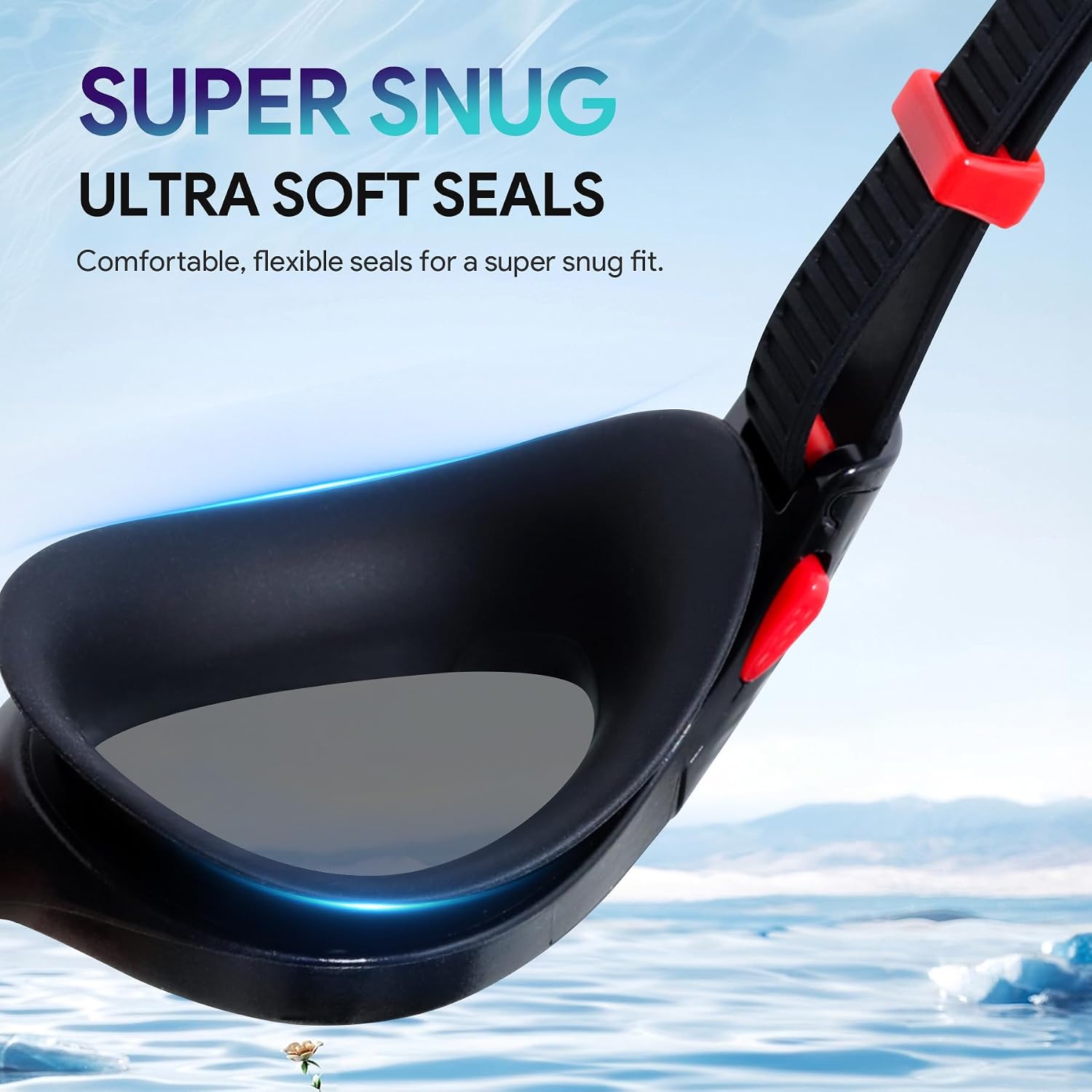 Thumbnail 3 de Otionus Adult Swimming Goggles — Anti‑Fog, Anti‑UV, No Leakage with Clear Vision