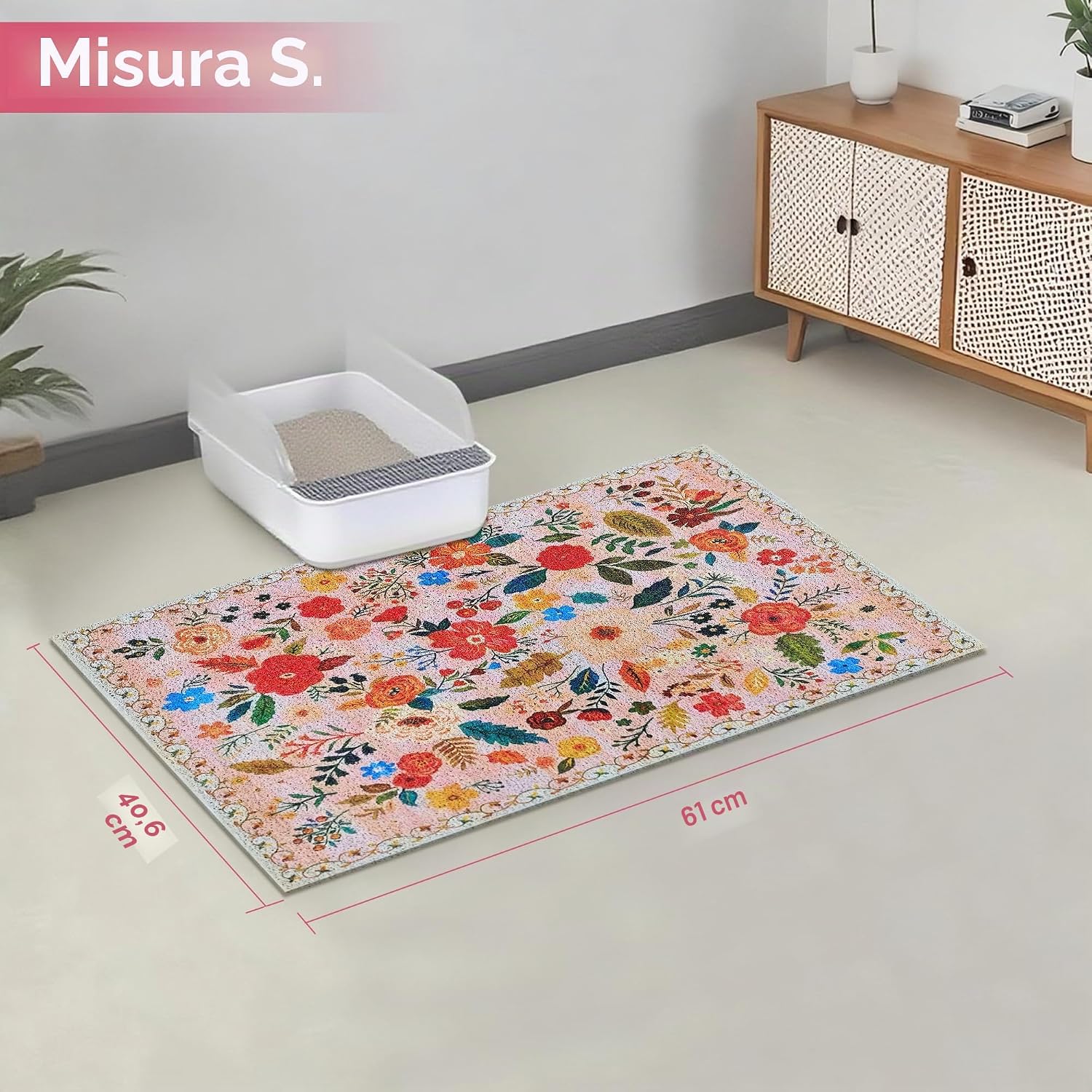 Thumbnail 6 de YOSEPATI Tappetino Lettiera Gatti 60x40 cm – protezione impermeabile e antiscivolo per pavimenti impeccabili