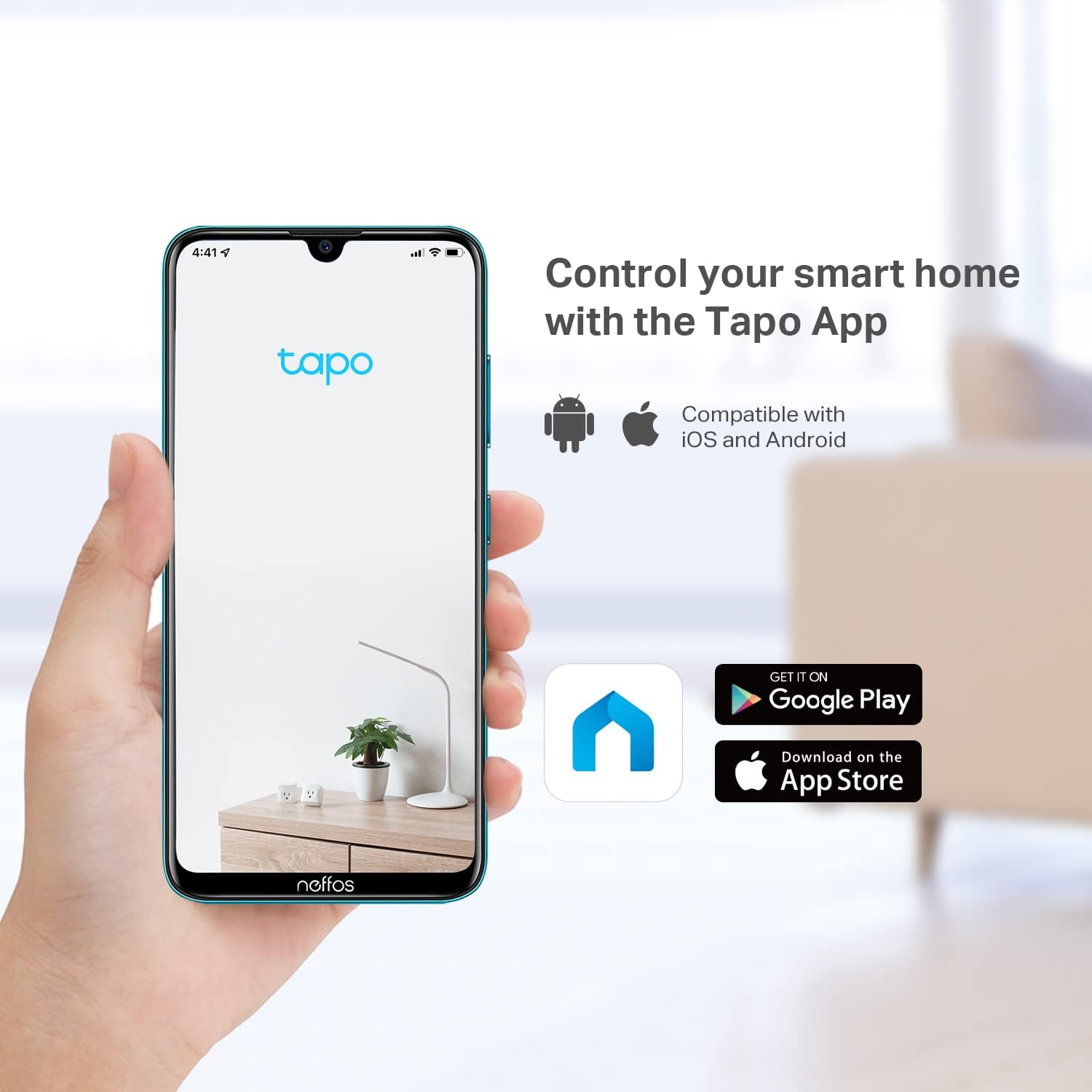 Thumbnail 6 de Tapo C110P4 2K Indoor Security Camera with Night Vision and Two-Way Audio