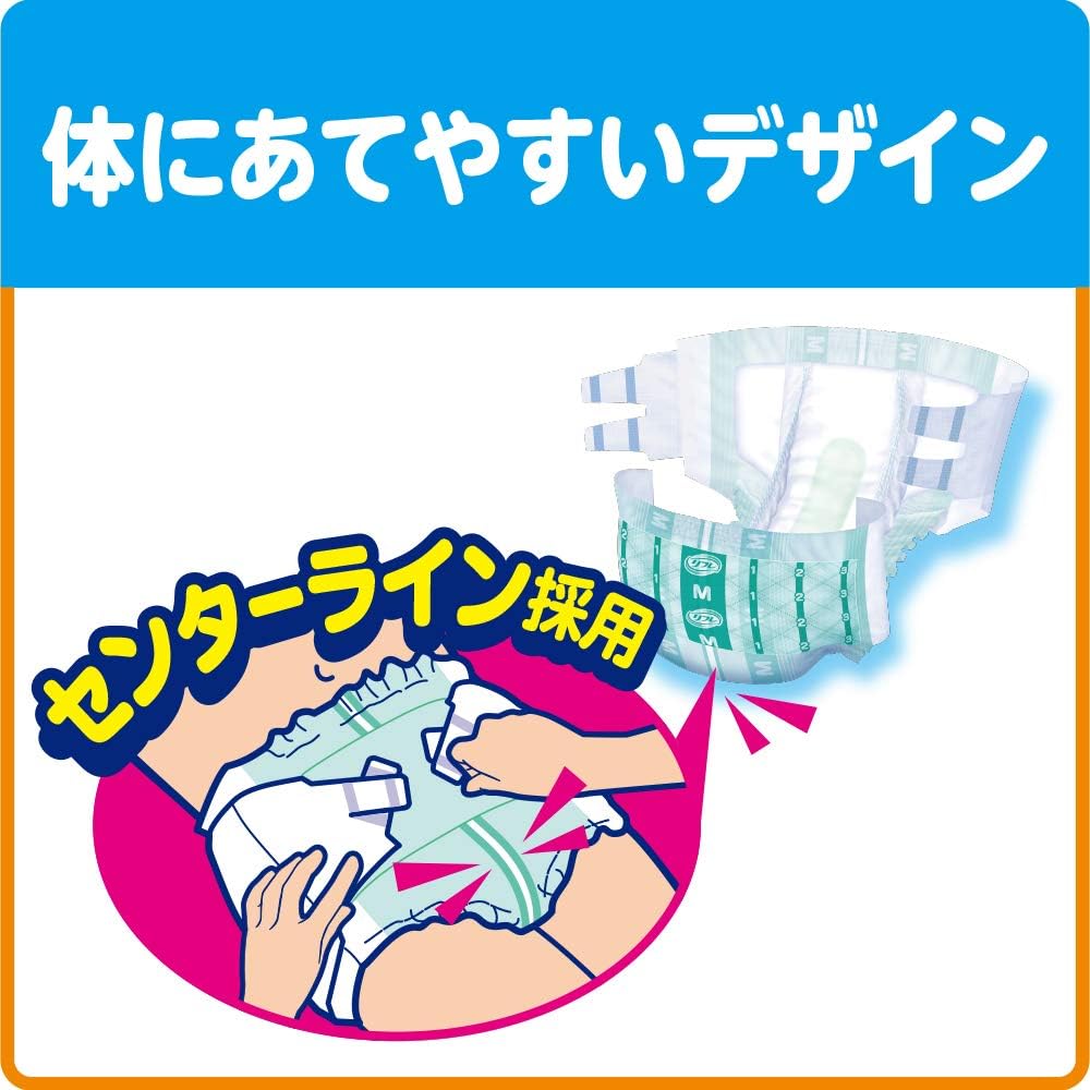 Thumbnail 4 de パーフェクトチョイス リフレ簡単テープ止めタイプ M 30枚 約4回分吸収・クロスフィットテープ