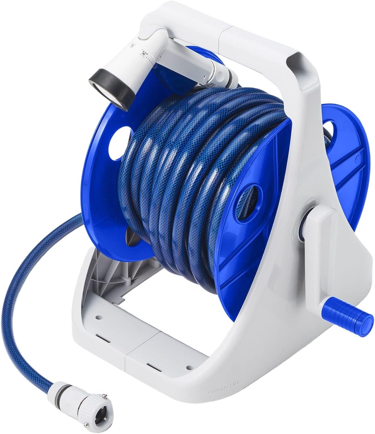Detalle de グリーンライフ G-Aqua PRQ-30N ホースリール 30m・ねじれにくいホース・5種類の水形