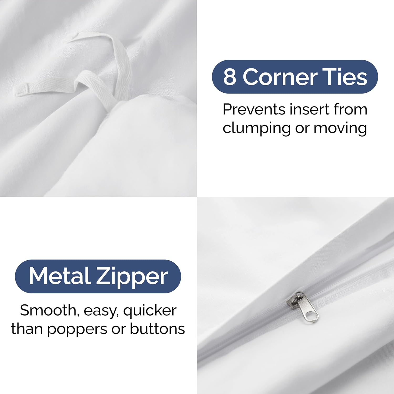 Thumbnail 3 de Duvet Cover King Size 104 x 90 breathable bedding set