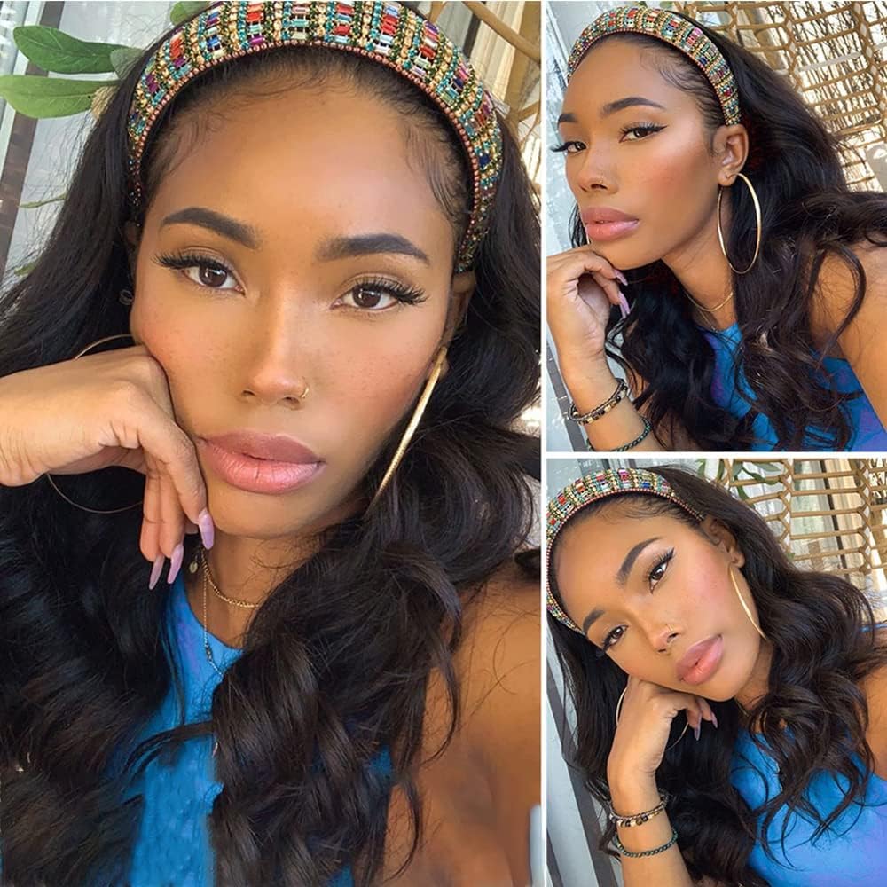 Thumbnail 1 de higher Headband Wig 16 Inch glueless