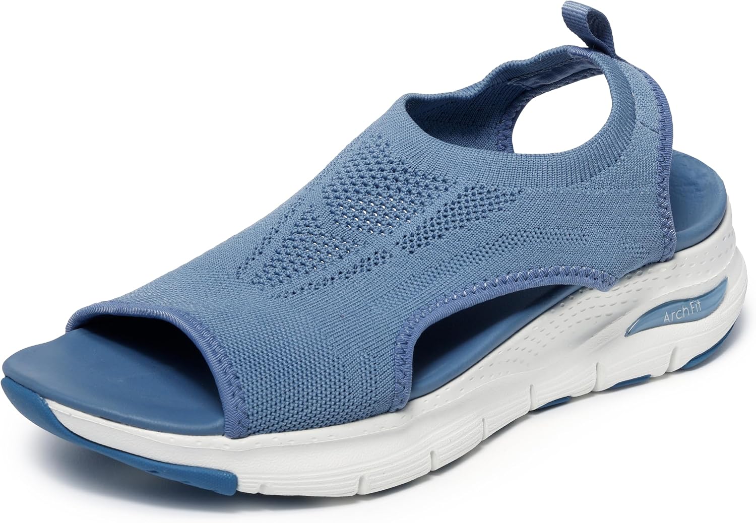 Thumbnail 6 de Skechers Arch Fit City Catch Mujer Sandali, Blush Knit – 38 EU