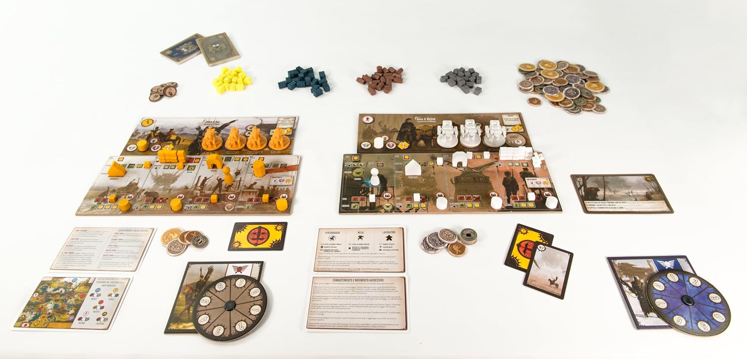 Detalle 2 de Ghenos Games Scythe – strategiczna gra planszowa dla 1–5 graczy