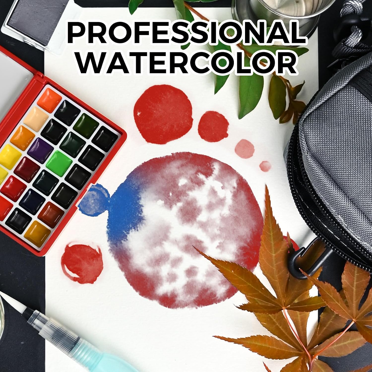 Detalle 2 de Funto watercolour set, 24 colours