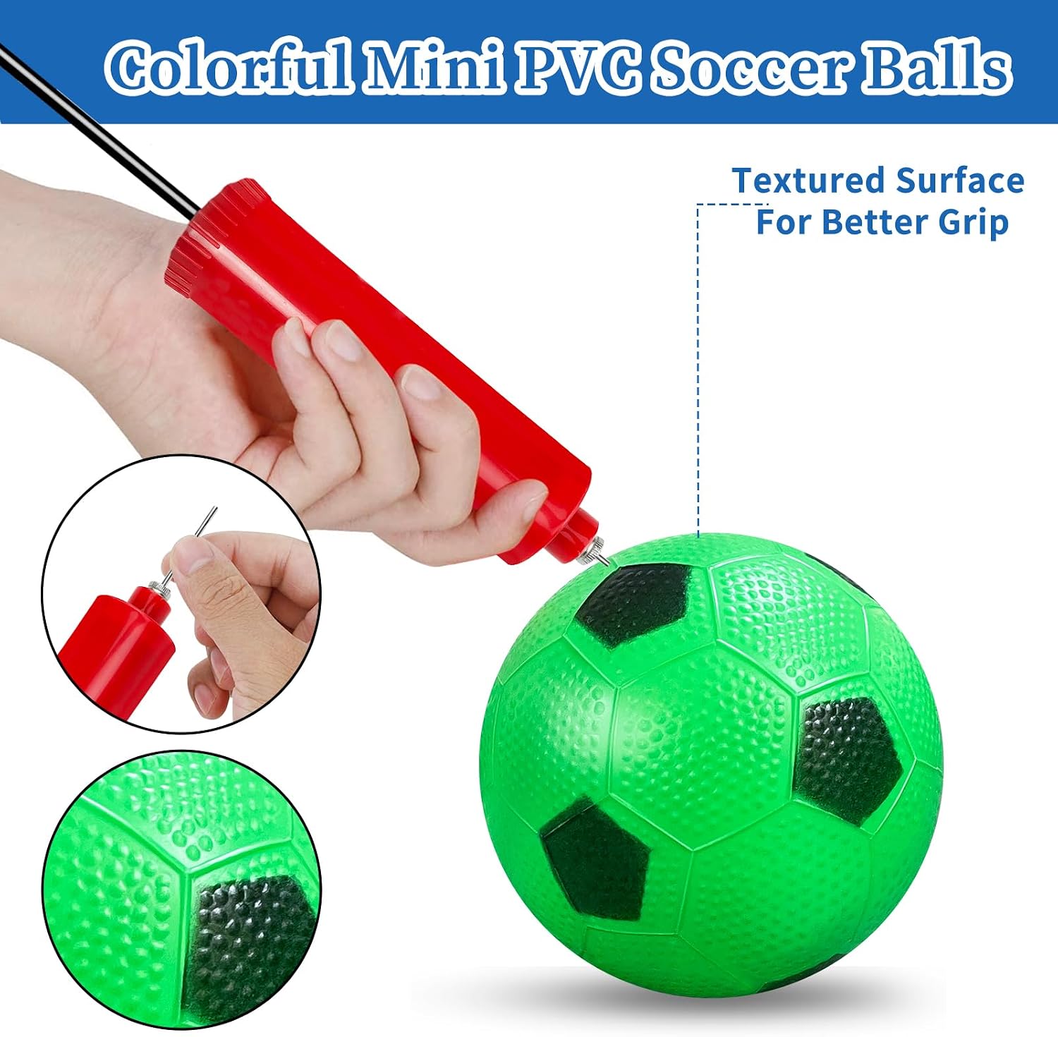 Detalle de Ynanimery Small Foam Footballs for Kids